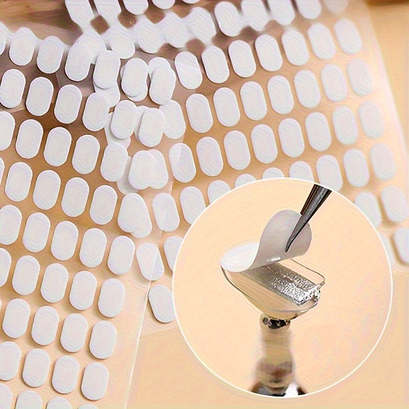 Nail Adhesive Tab - 2pcs Nail Art Display Adhesive Tabs,
