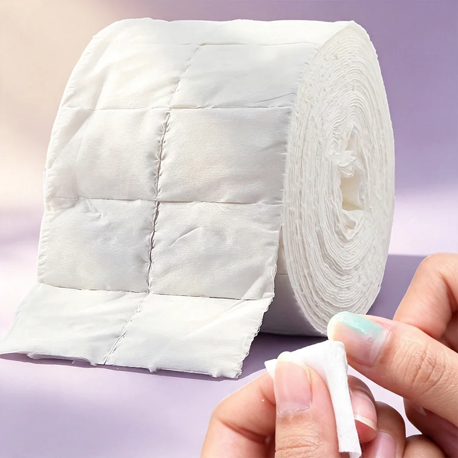 Nail Art Ideas - 300/500Pcs Roll Lint Free Cotton Nail