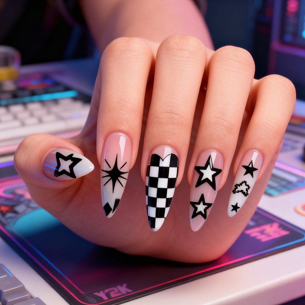 3pcs Sweet Cool Nail Stamping  - Nail Stamping Plate recension och pris