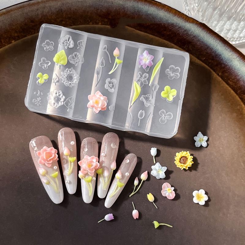 Reusable Silicone Nail Art Mol - Nail Stamping Plate recension och pris