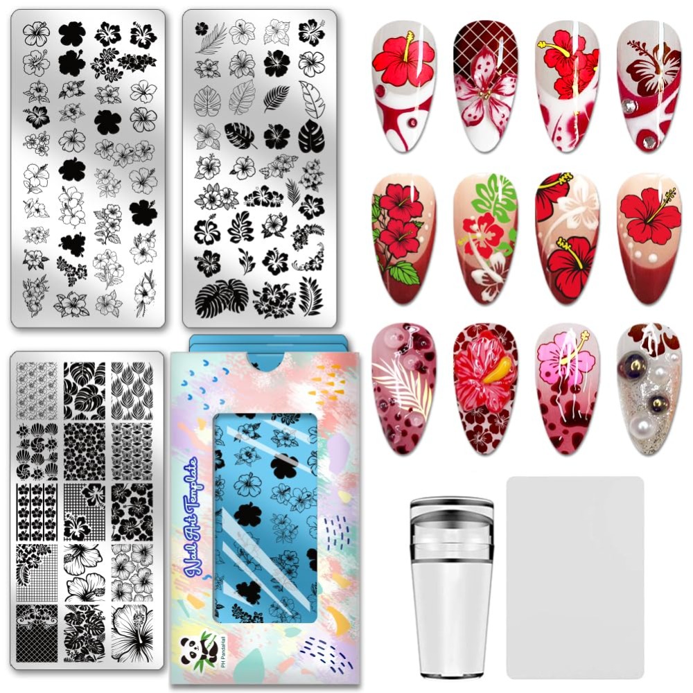 Stainless Steel DIY Nail Art T - Nail Stamping Plate recension och pris