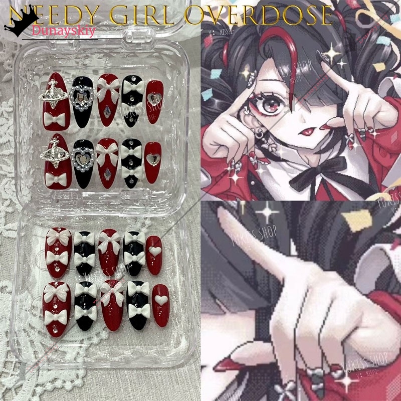 YiNuo*/Needy Girl Overdose Jir - Nail Art Nail Art recension och pris