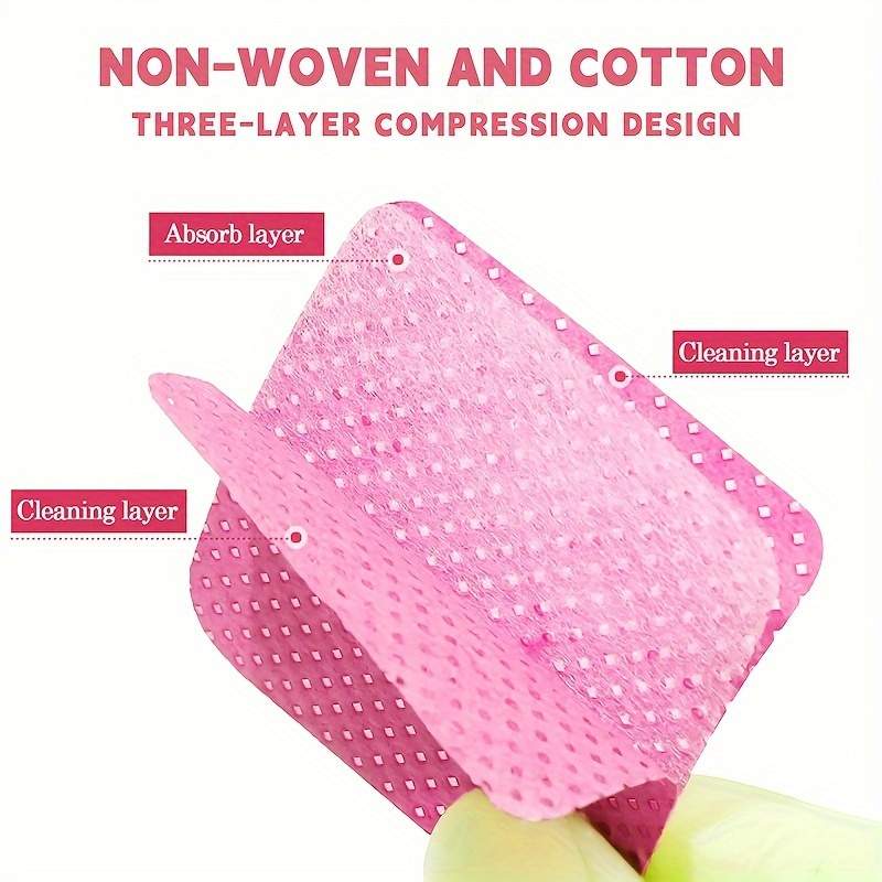 20/600pcs Lint-Free Nail Wipes - Nail Art Ideas recension och pris