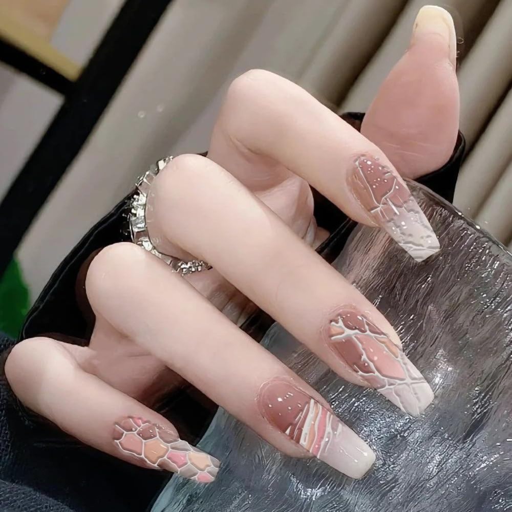 3pcs Abstract Texture Nail Sta - Nail Stamping Plate recension och pris