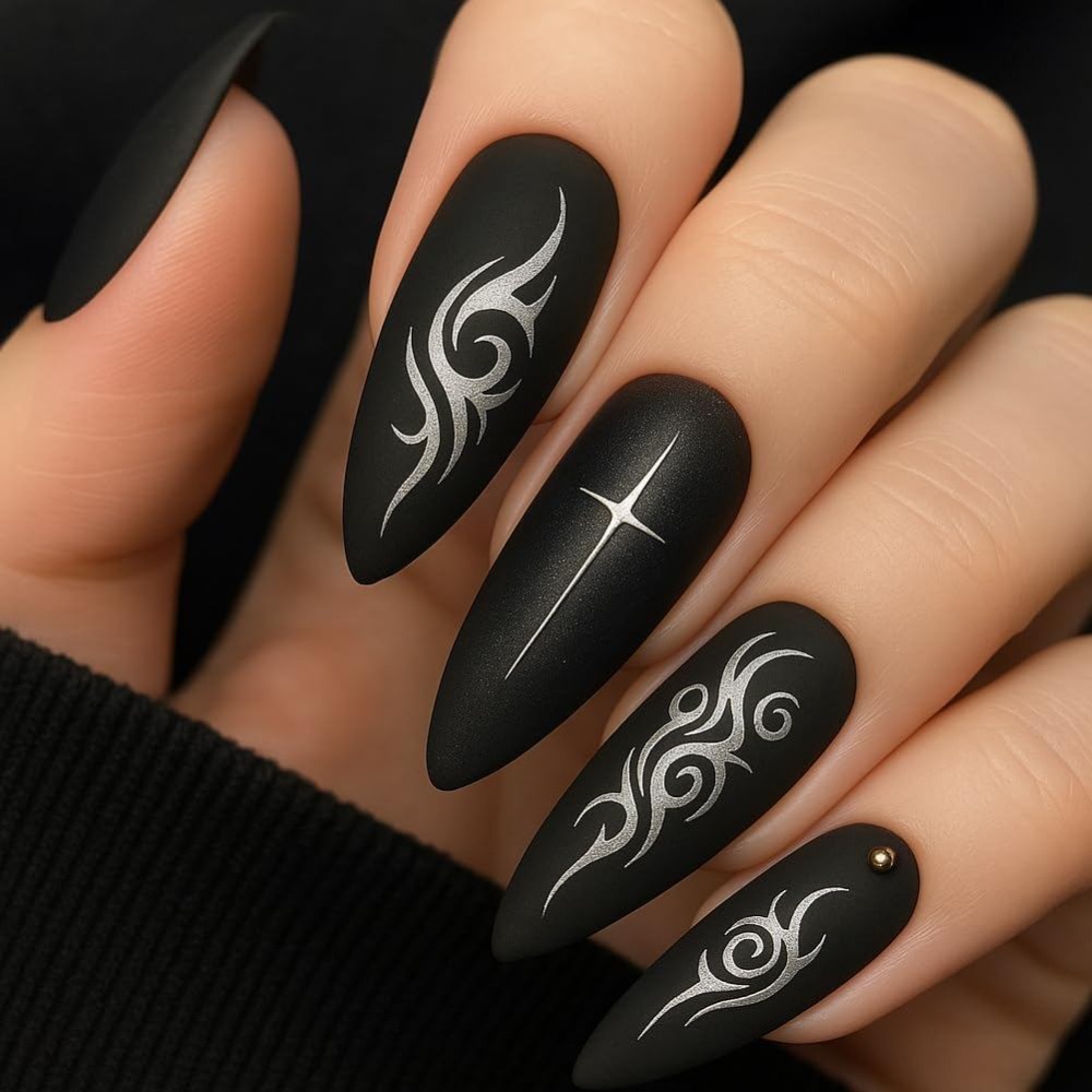 3pcs Tribal Style Nail Stampin - Nail Stamping Plate recension och pris