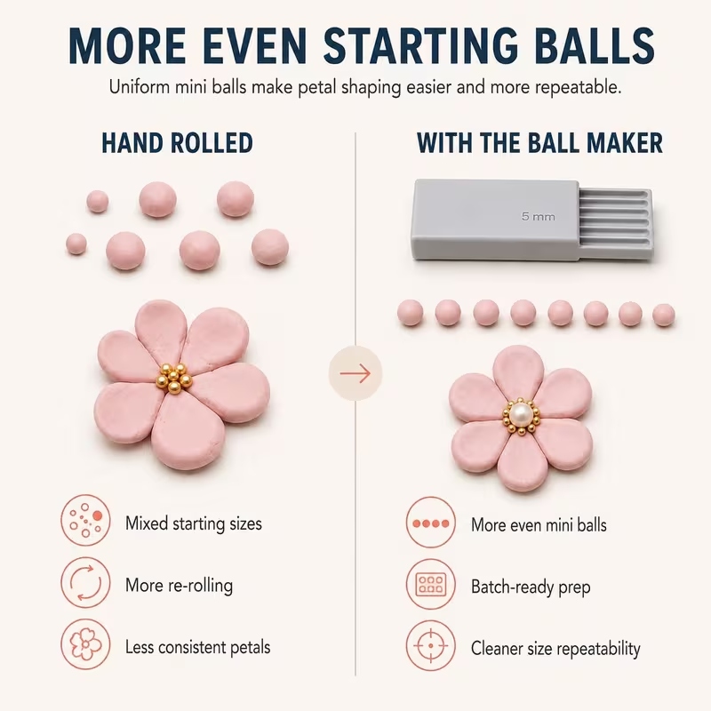 3D Print Clay Gel Ball Maker T - Nail Art Ideas recension och pris