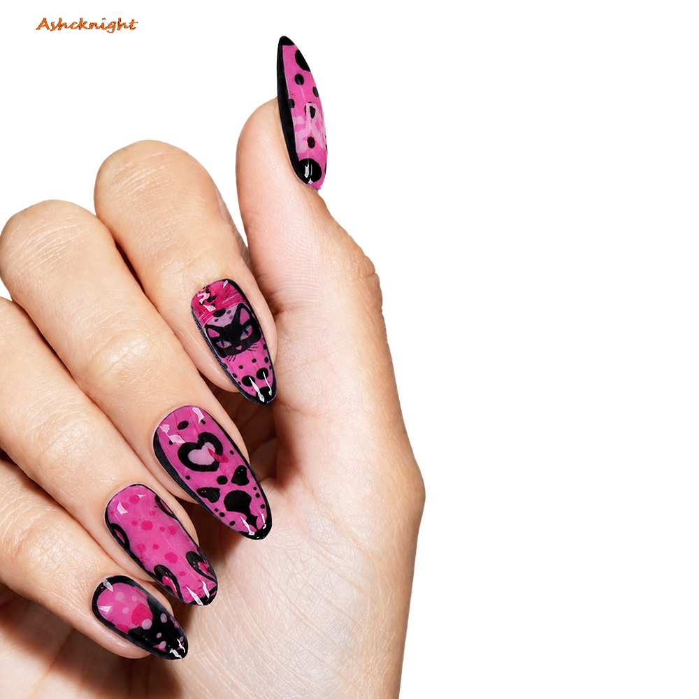 Movie Grease the Pink Cosplay  - Nail Art Nail Art recension och pris