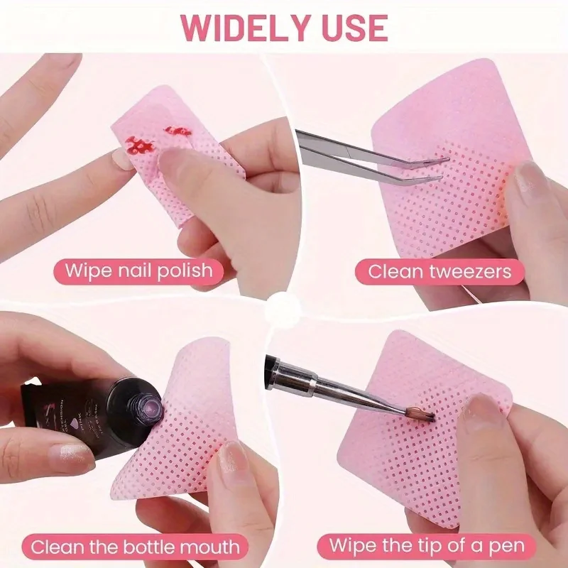 20/600pcs Lint-Free Nail Wipes - Nail Art Ideas recension och pris
